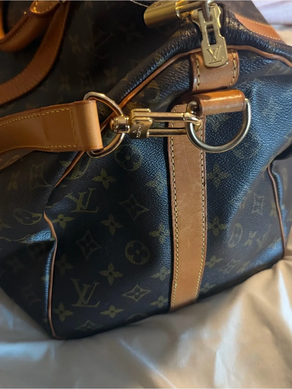Louis Vuitton Monogram Keepall Bandouliere 50